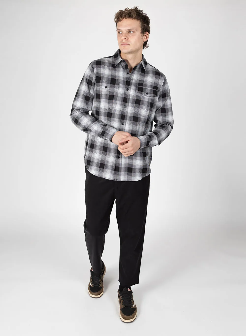 Monday Shirt - Black Check