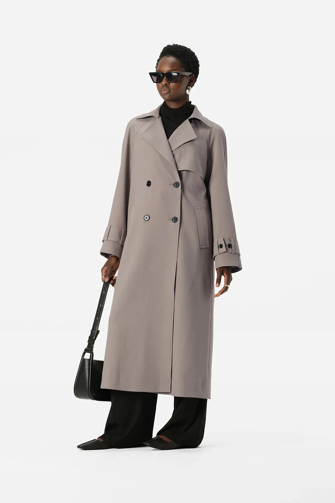 Murphy Trench - Granite - 30% OFF AUTOMATICALLY APPLIED AT CHECKOUT
