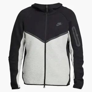Nike Sportswear Tech Fleece Windrunner Hoodie Black/dark Grey Heather/black