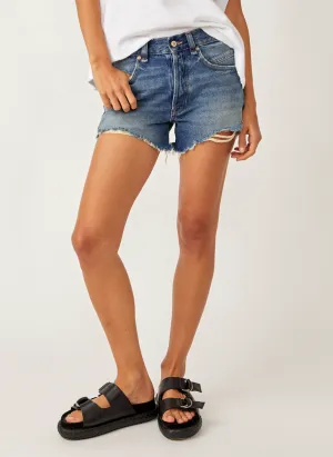 Now or Never Denim Short / Westend