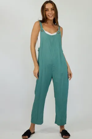 Odessa Overalls - Green