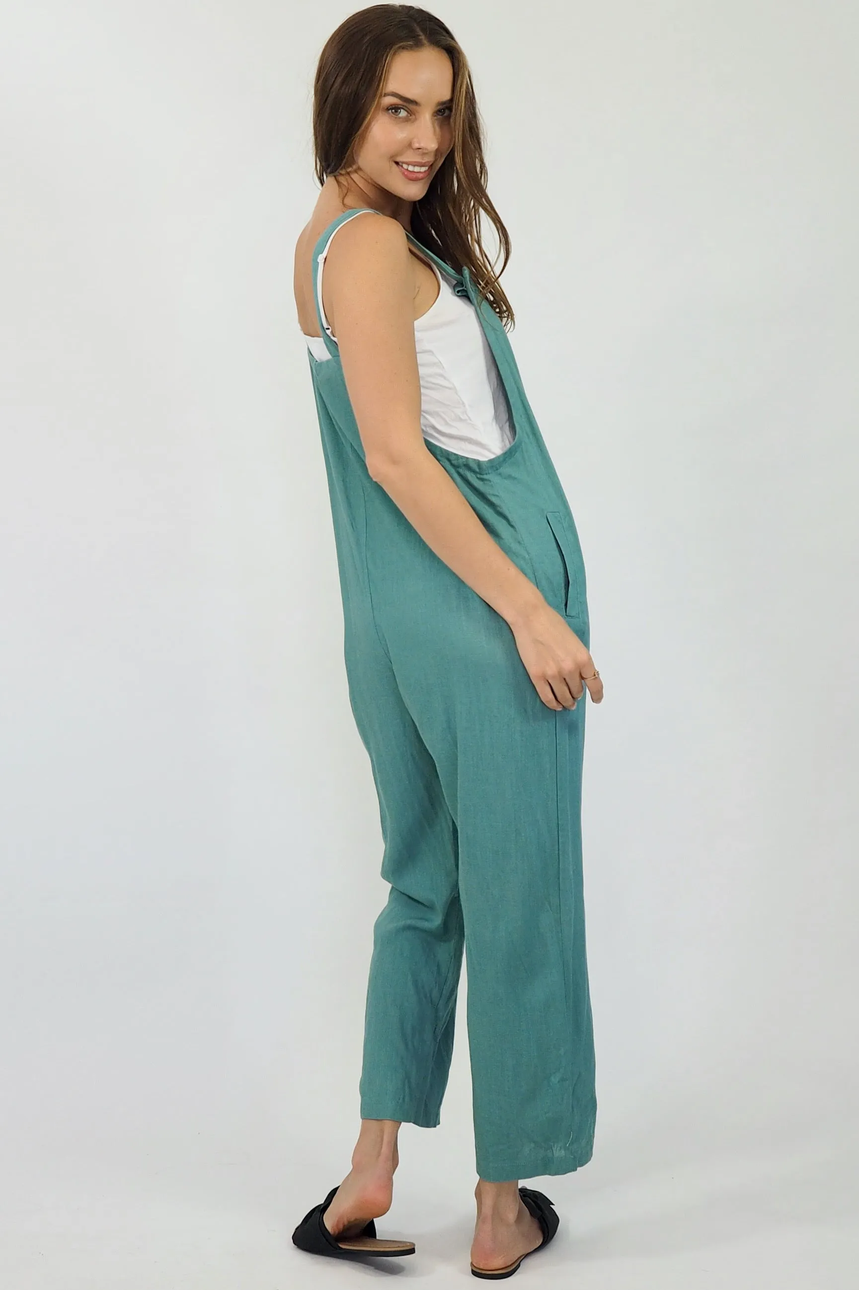Odessa Overalls - Green
