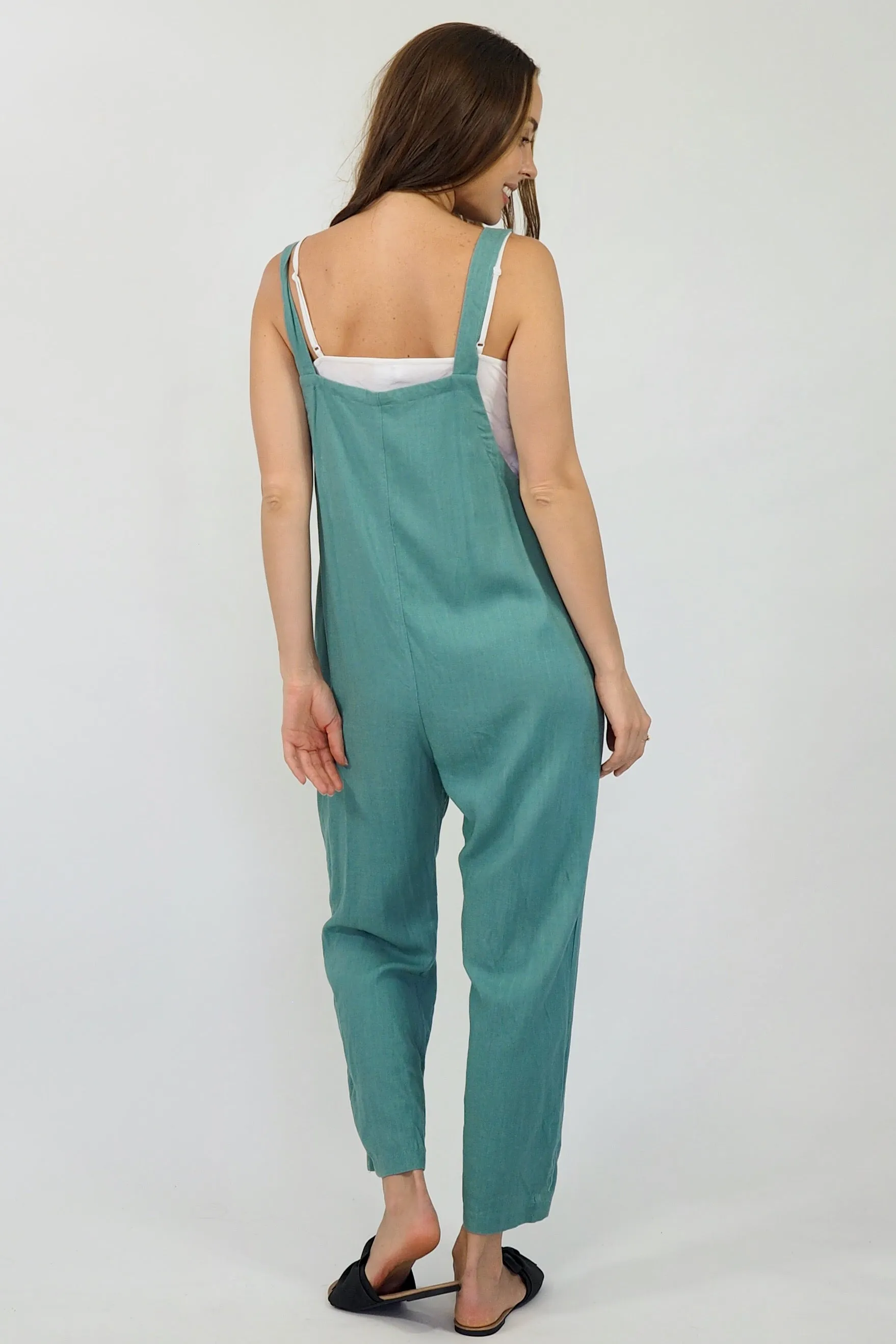 Odessa Overalls - Green