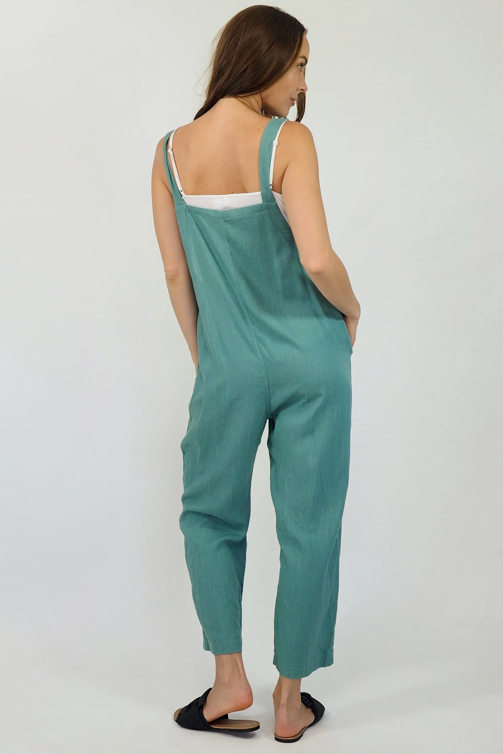 Odessa Overalls - Green