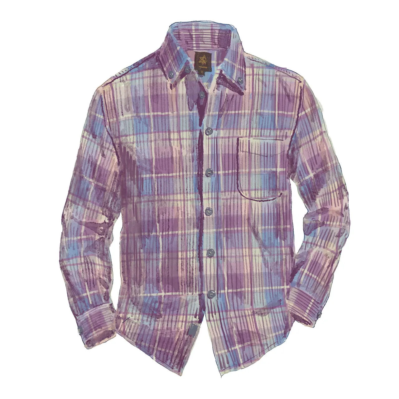 Old Steamboat Plaid Corduroy Shirt