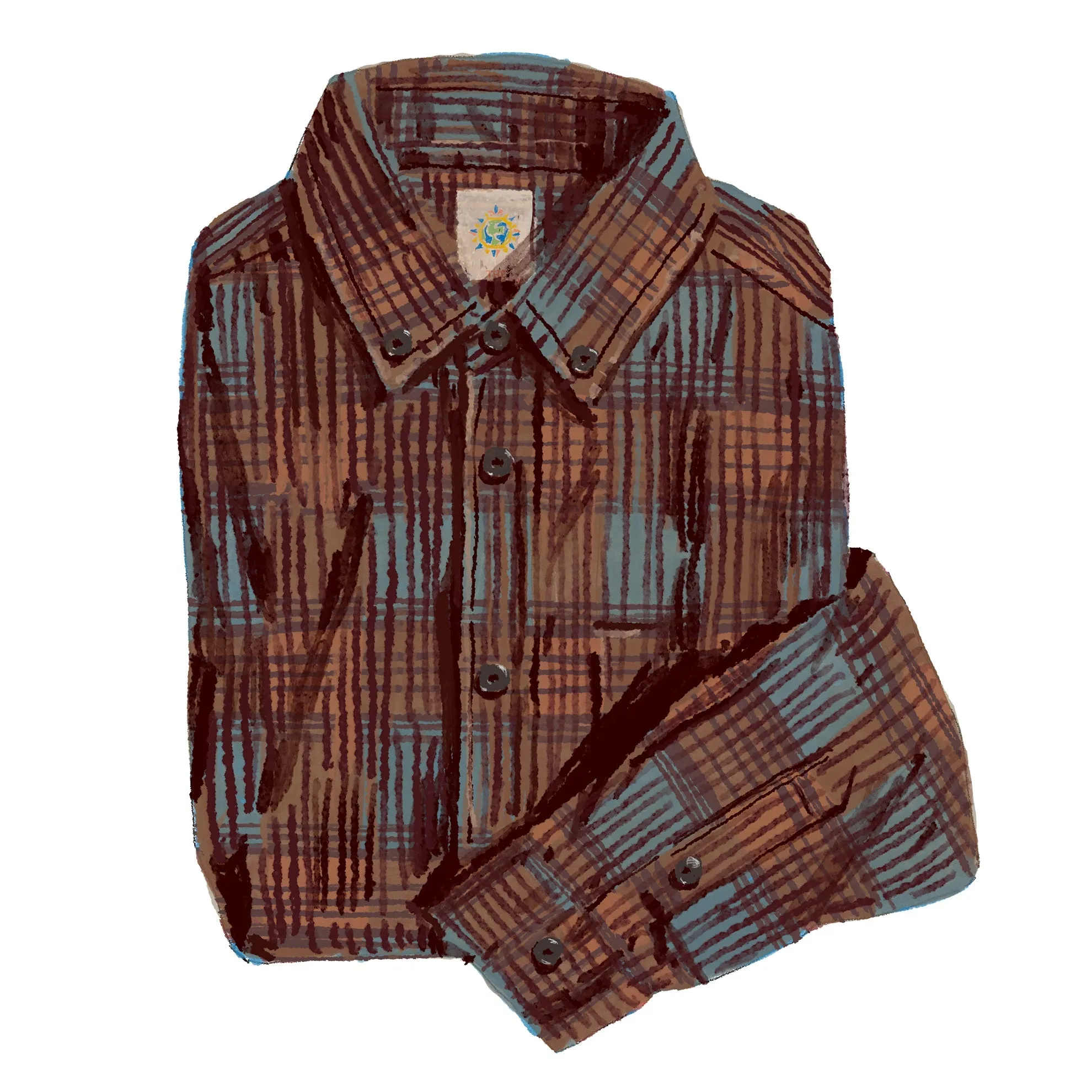 Old Steamboat Plaid Corduroy Shirt