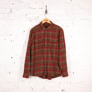 Orvis Plaid Check Shirt - Red - L