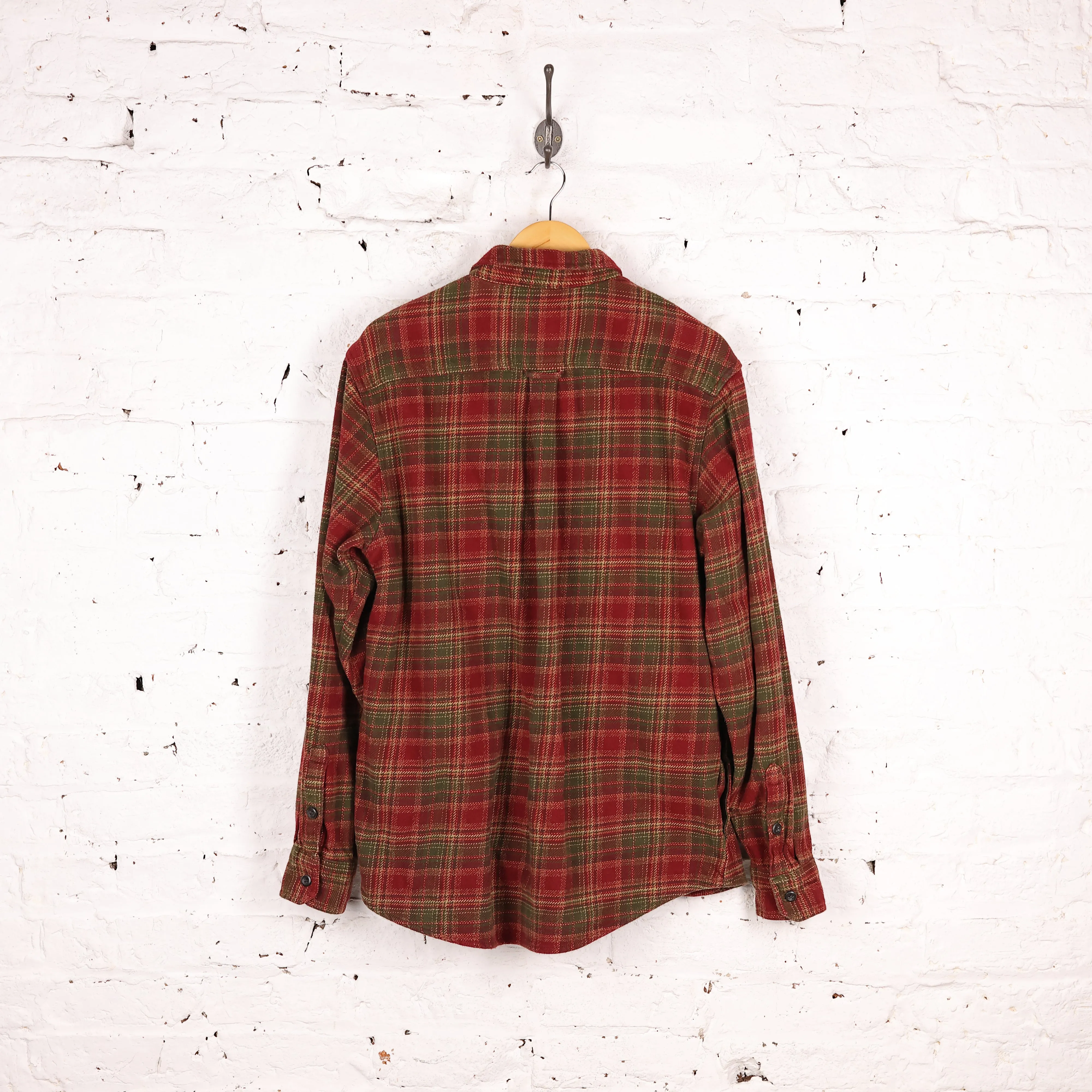 Orvis Plaid Check Shirt - Red - L