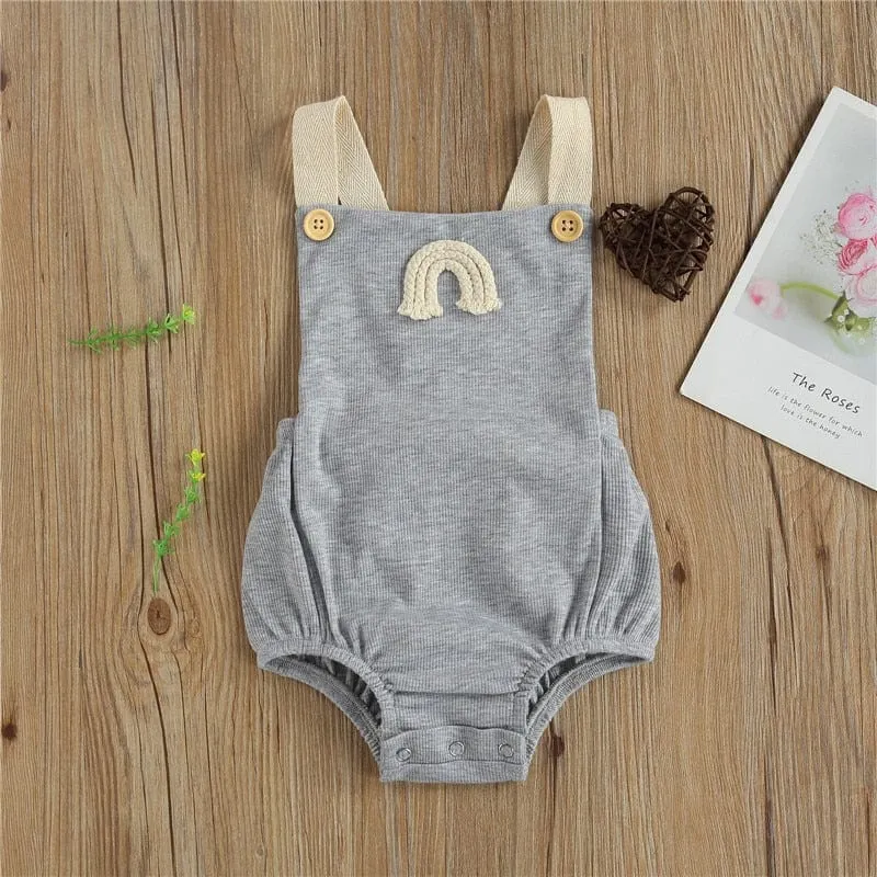 Over The Rainbow Newborn One Piece