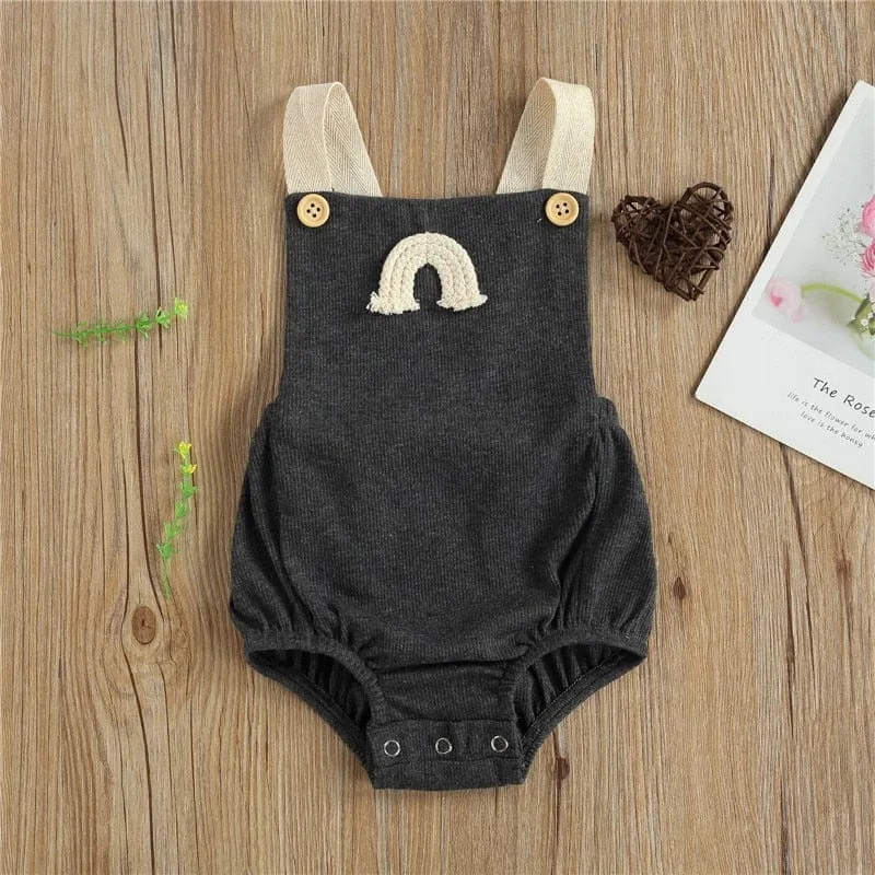 Over The Rainbow Newborn One Piece