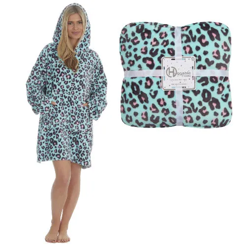 Oversize fleece hoodies - short