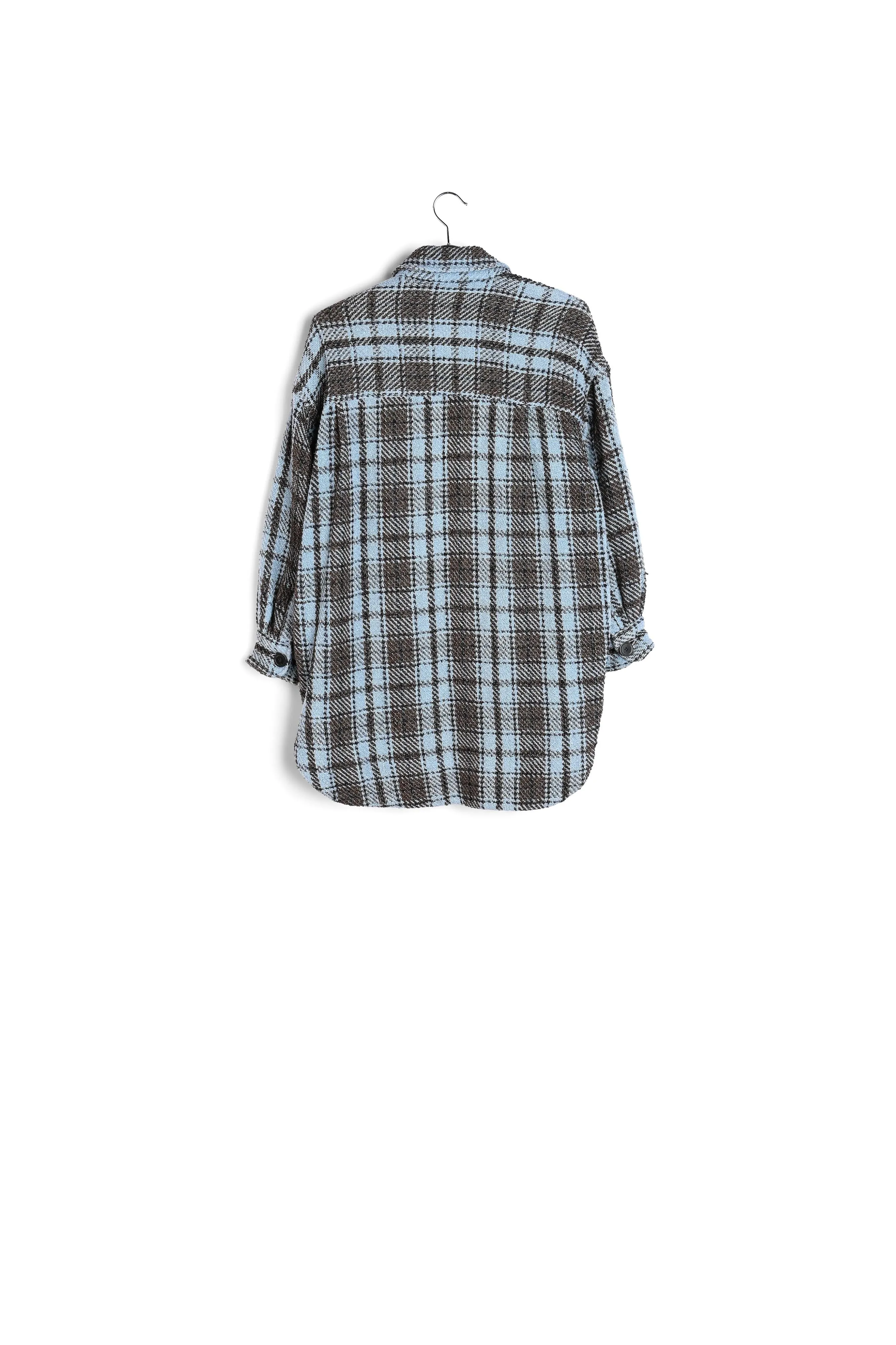 Oversized yarn jacket