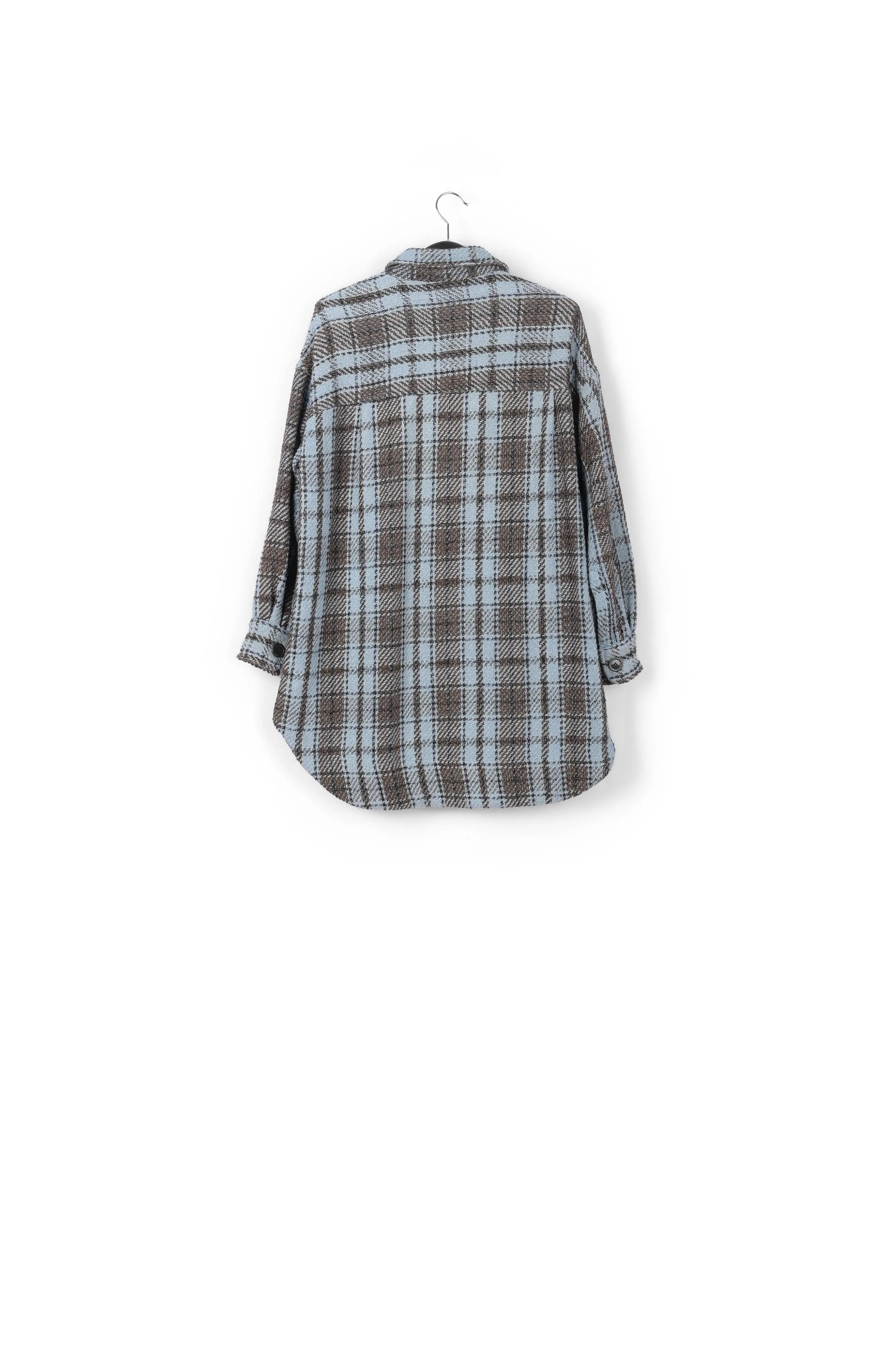 Oversized yarn jacket