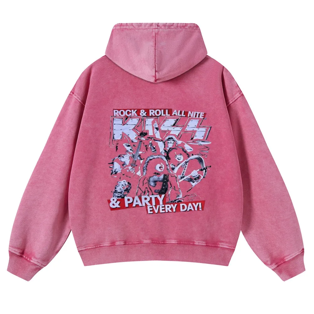 Parihar Men's Kiss Pullover Hoodies