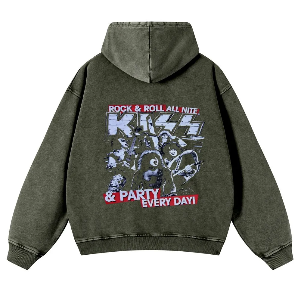 Parihar Men's Kiss Pullover Hoodies