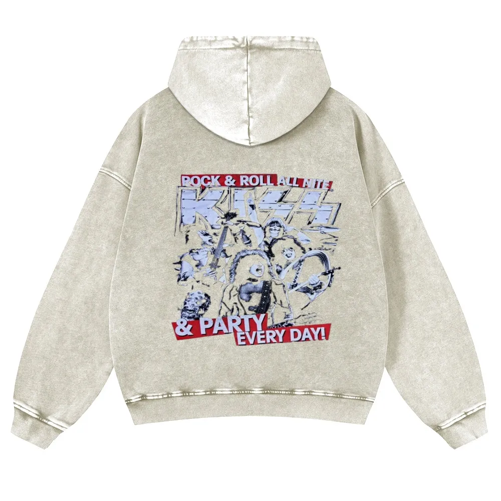 Parihar Men's Kiss Pullover Hoodies