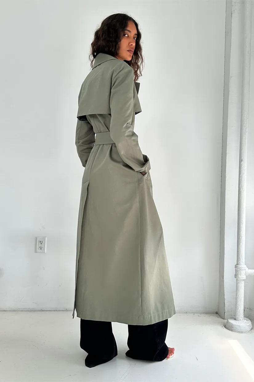 Paris Georgia Resort Trench - Green
