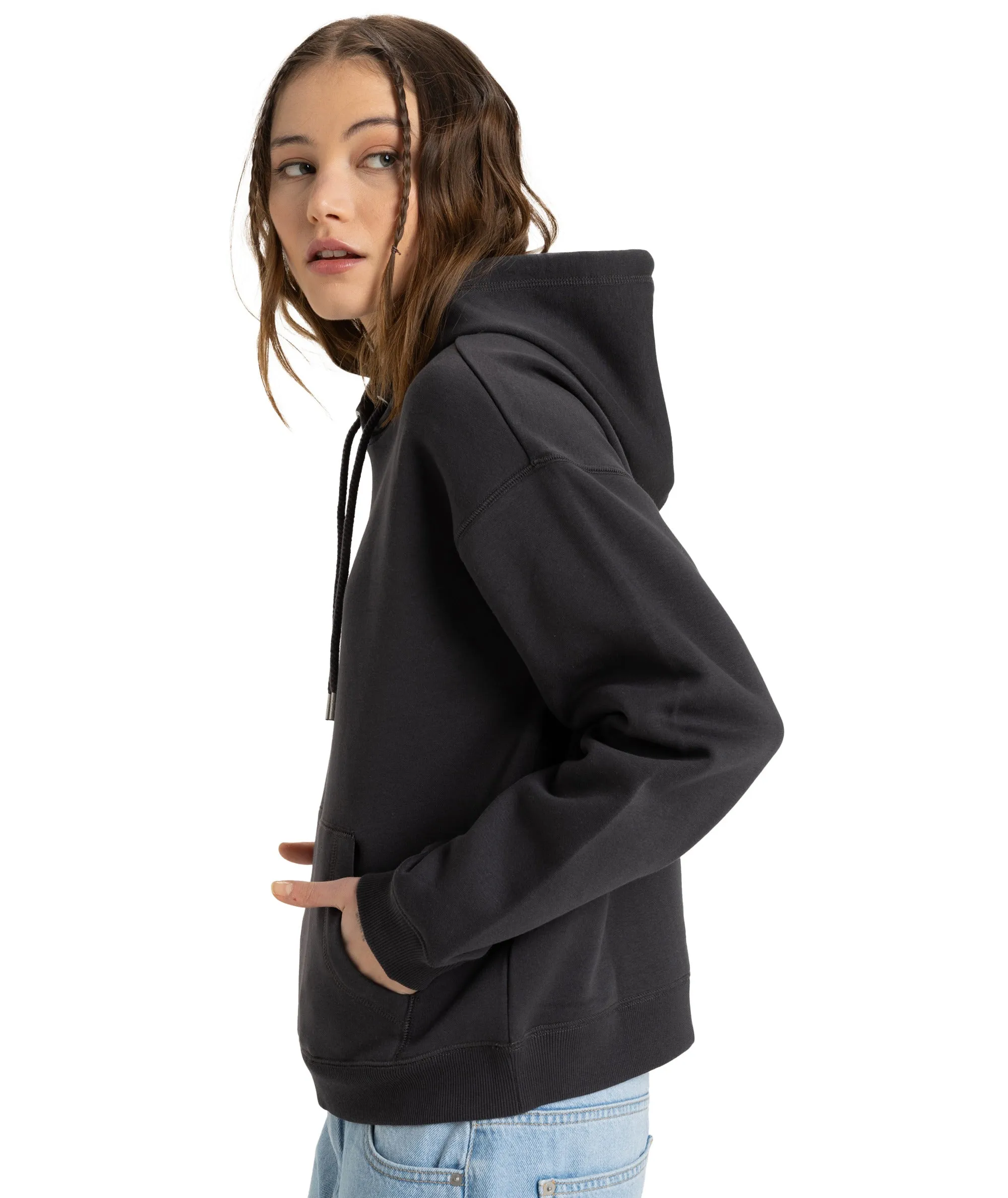 Perfect Place Brushed Hoodie - Phantom