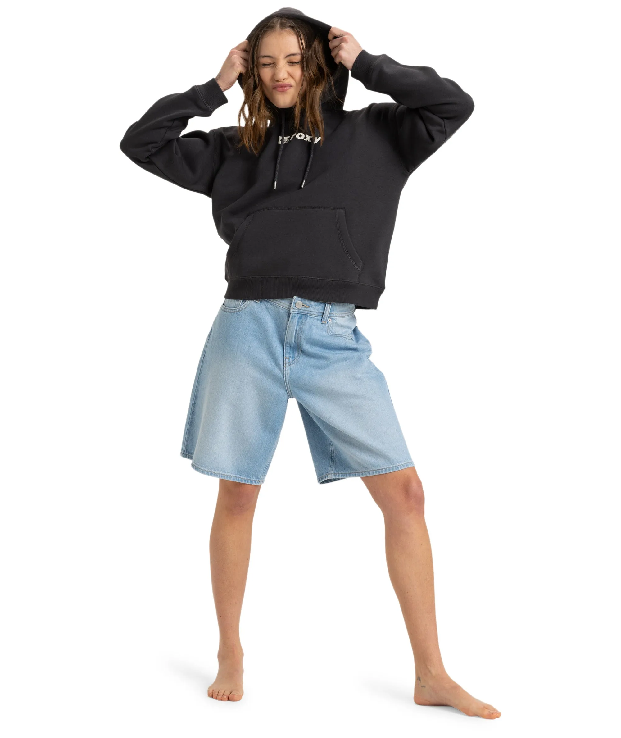 Perfect Place Brushed Hoodie - Phantom