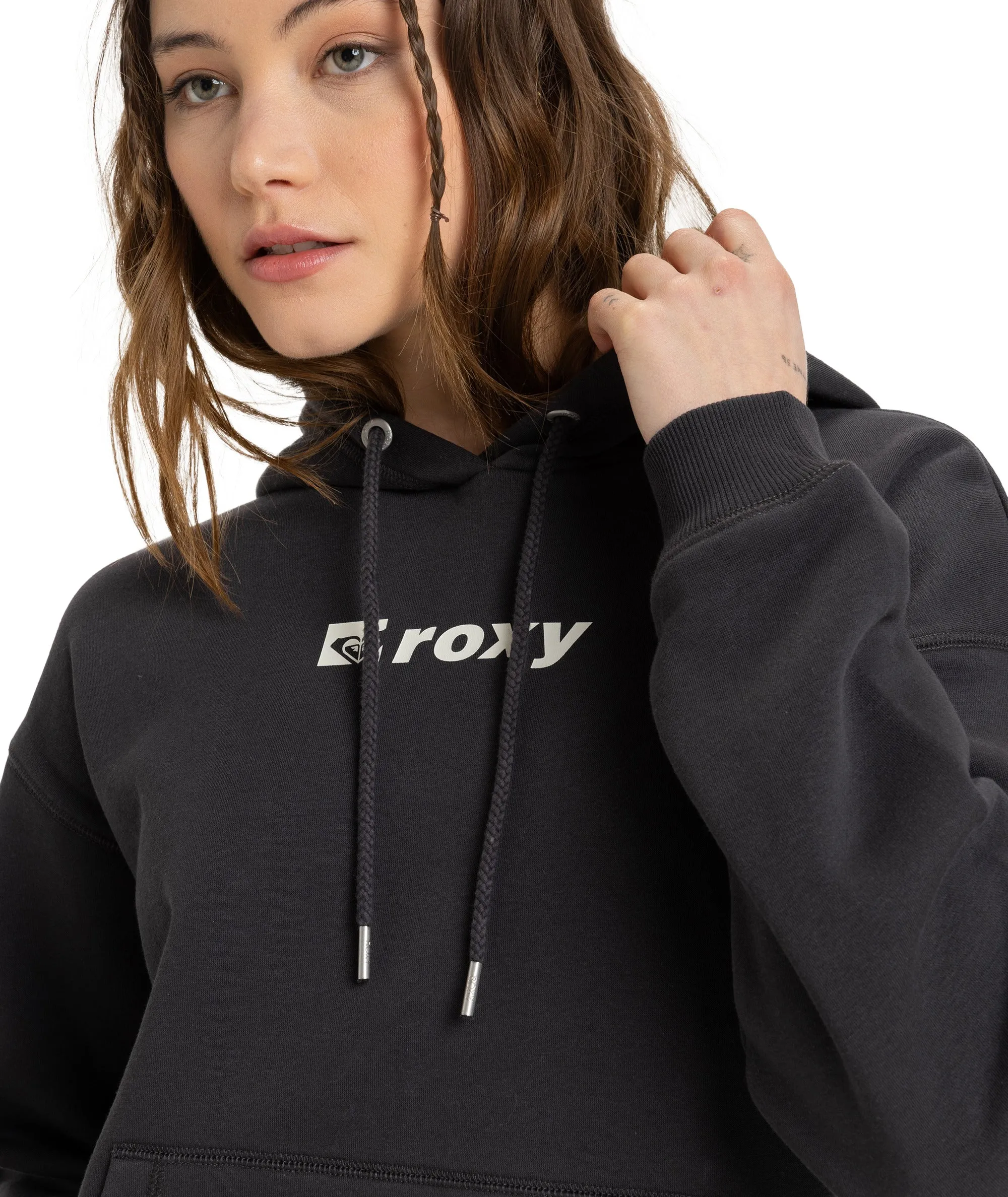 Perfect Place Brushed Hoodie - Phantom