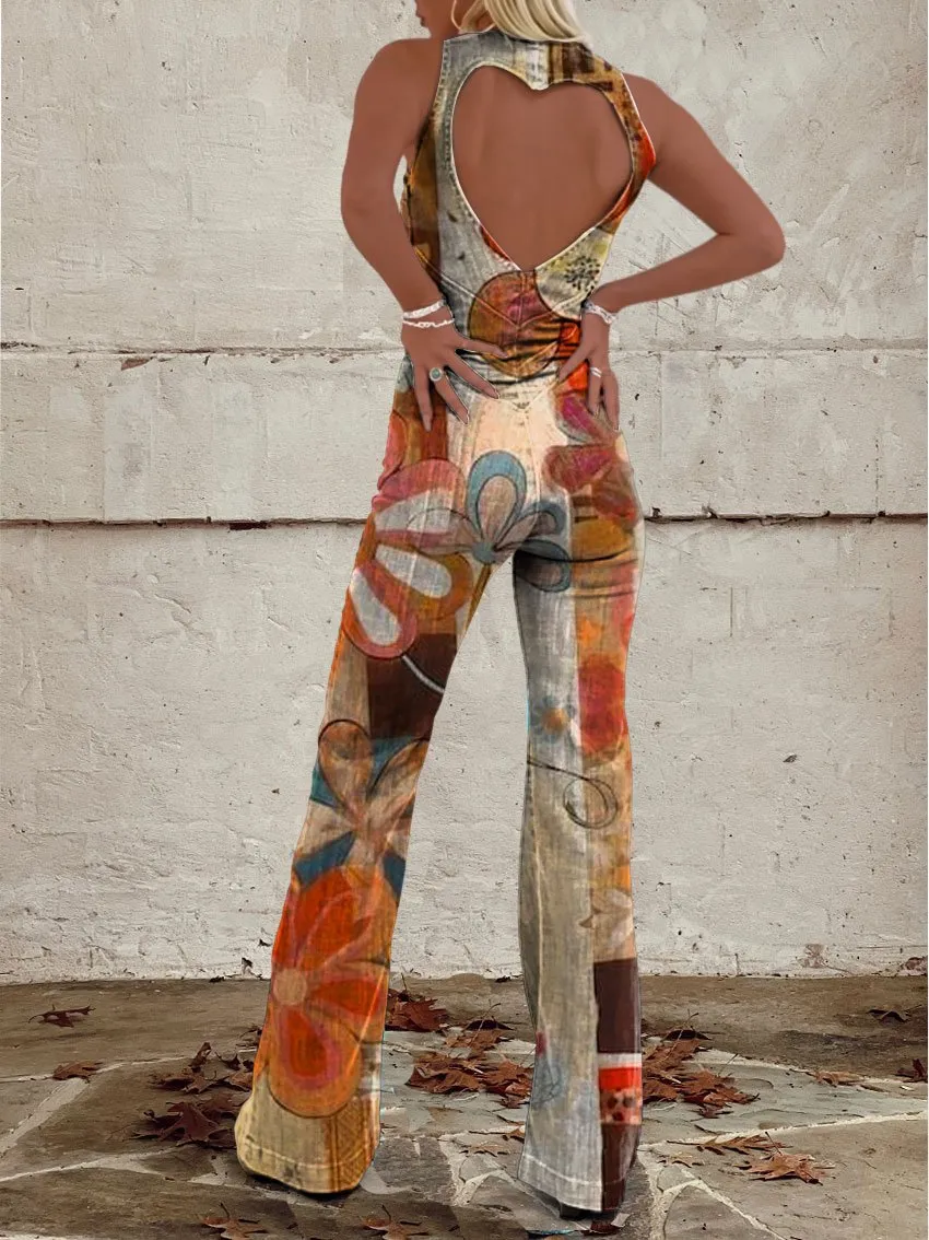Philomena | Vintage Look Jumpsuit