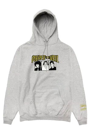 Pierce The Veil X KERRANG! Hoodie- Grey