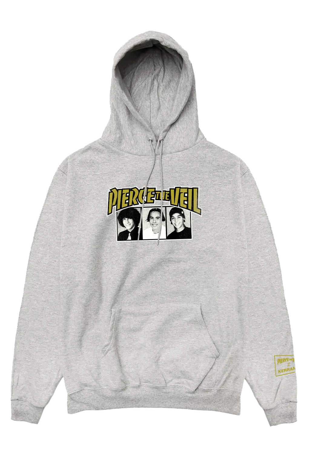 Pierce The Veil X KERRANG! Hoodie- Grey