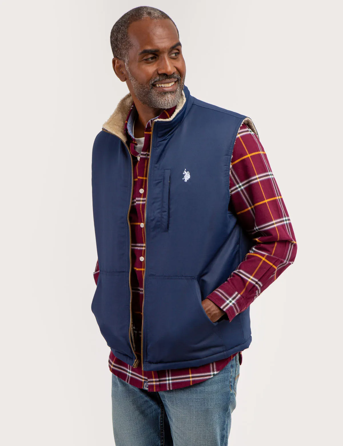 PLAID YARN DYE OXFORD SHIRT