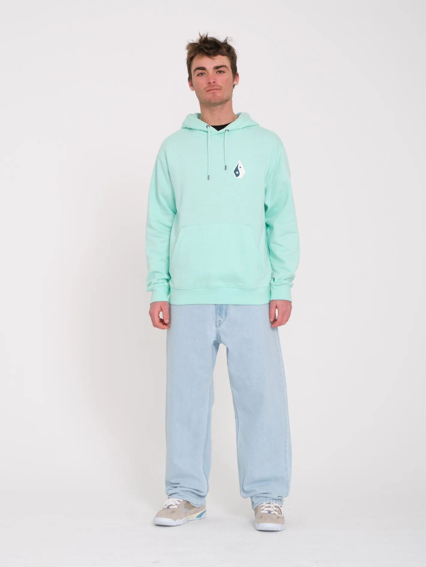 Puffstone Hoodie - BOTTLE GREEN