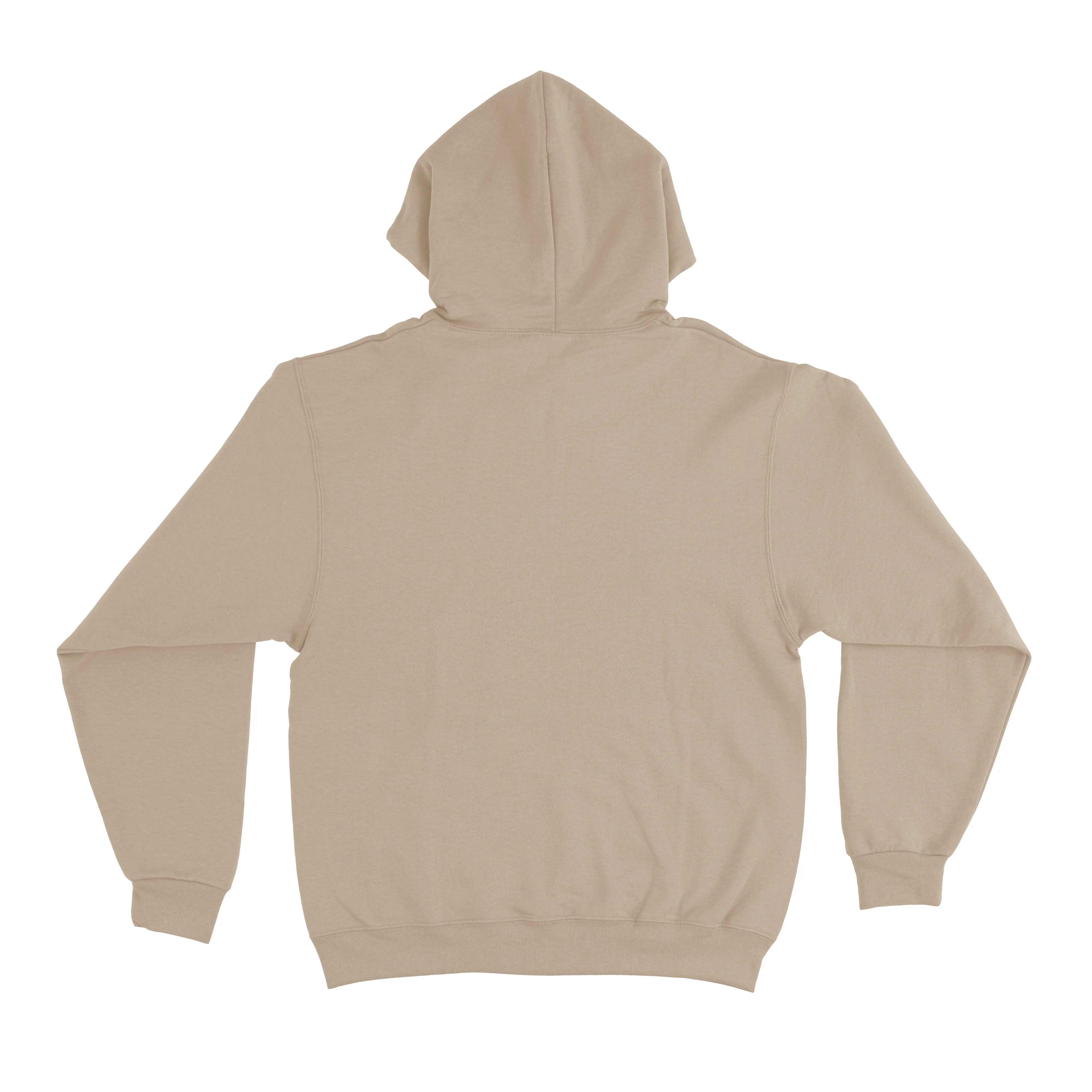 "Free Ride" Fleece Hoodie Beige
