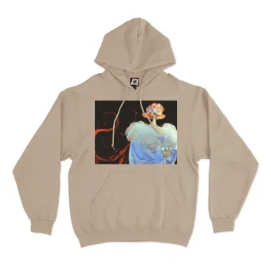 "Mystery" Fleece Hoodie Beige