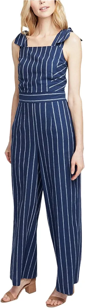 Rachel Roy Womens Kate Jumpsuit, Blue, 6