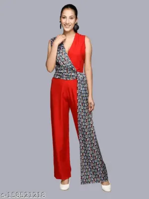RANJ Women Jumpsuits Fashion Wear Western Wear Womens Jumpsuits Stripe Jumpsuit One Shoulder Jumpsuits Kids Jumpsuits
