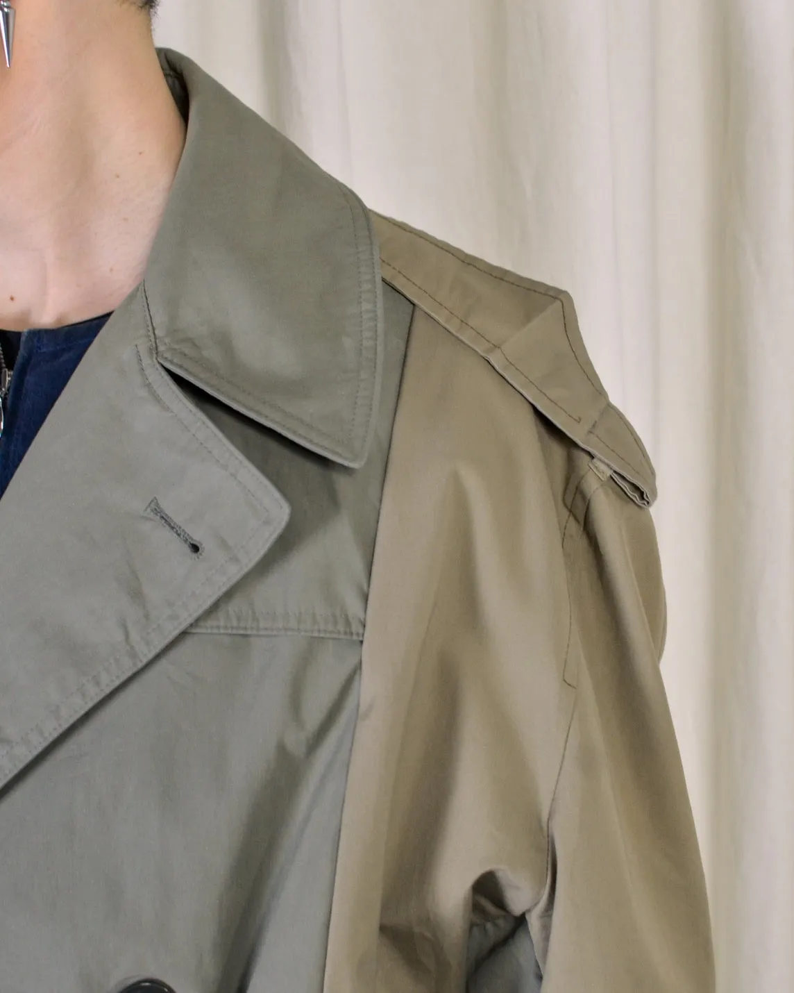 RE-037 / rebuild trench jacket 【A】