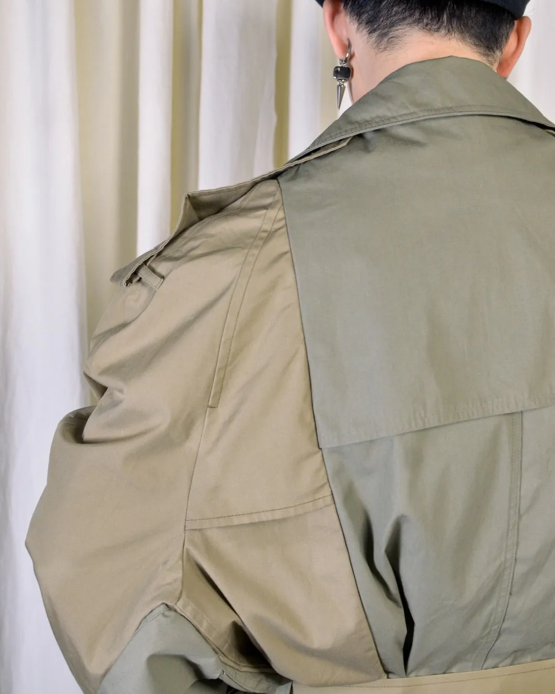 RE-037 / rebuild trench jacket 【A】