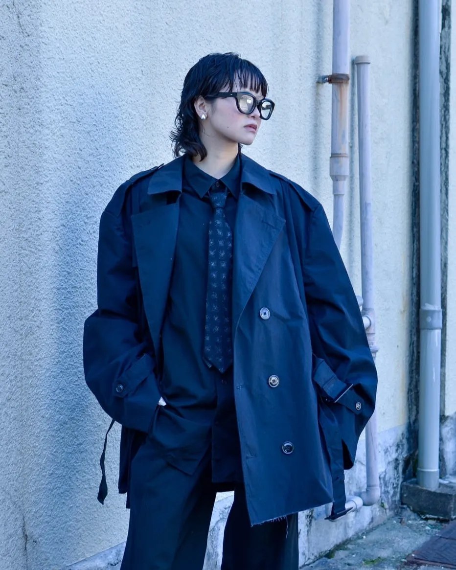 RE-037 / rebuild trench jacket 【B】