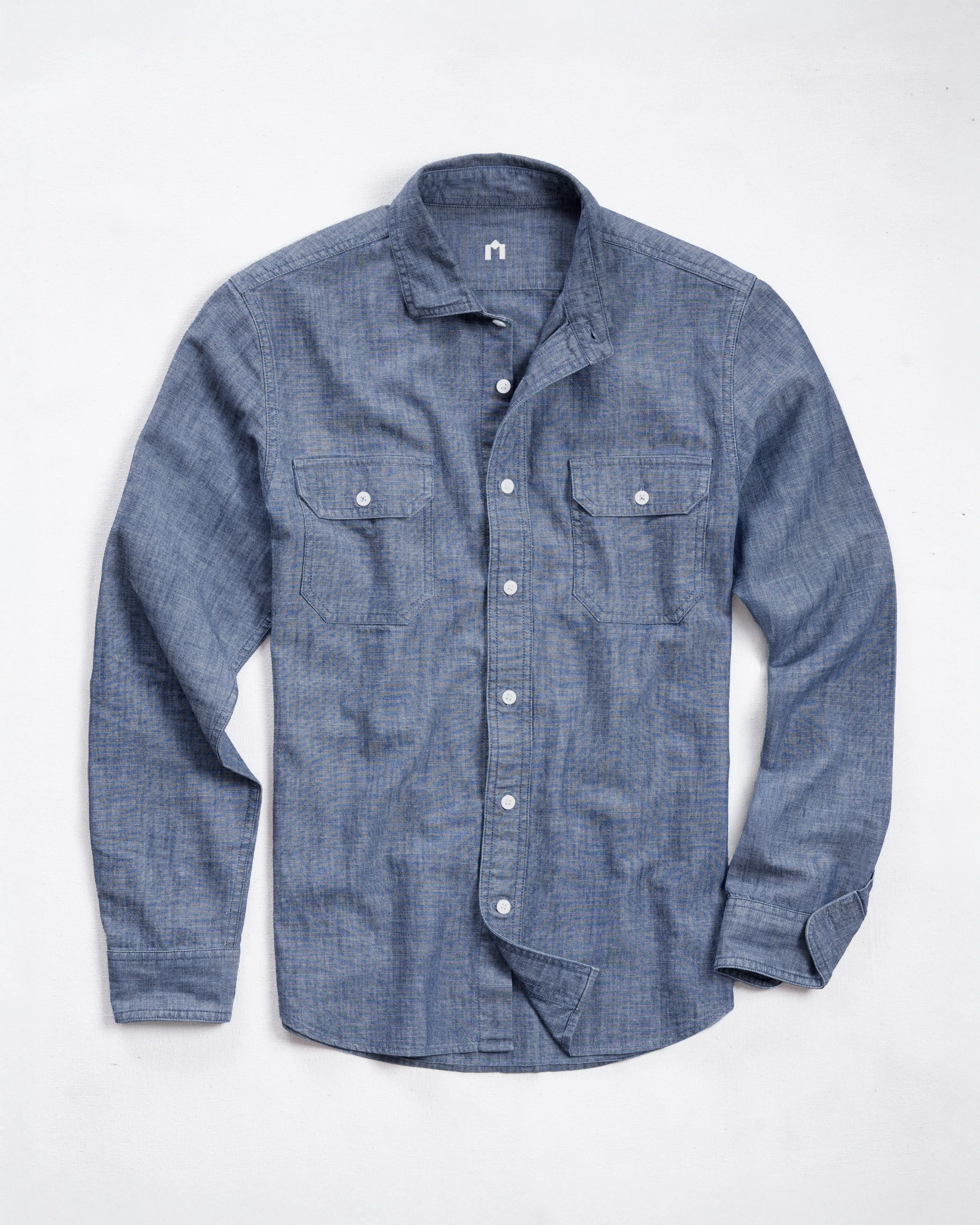 Reno in Indian Chambray