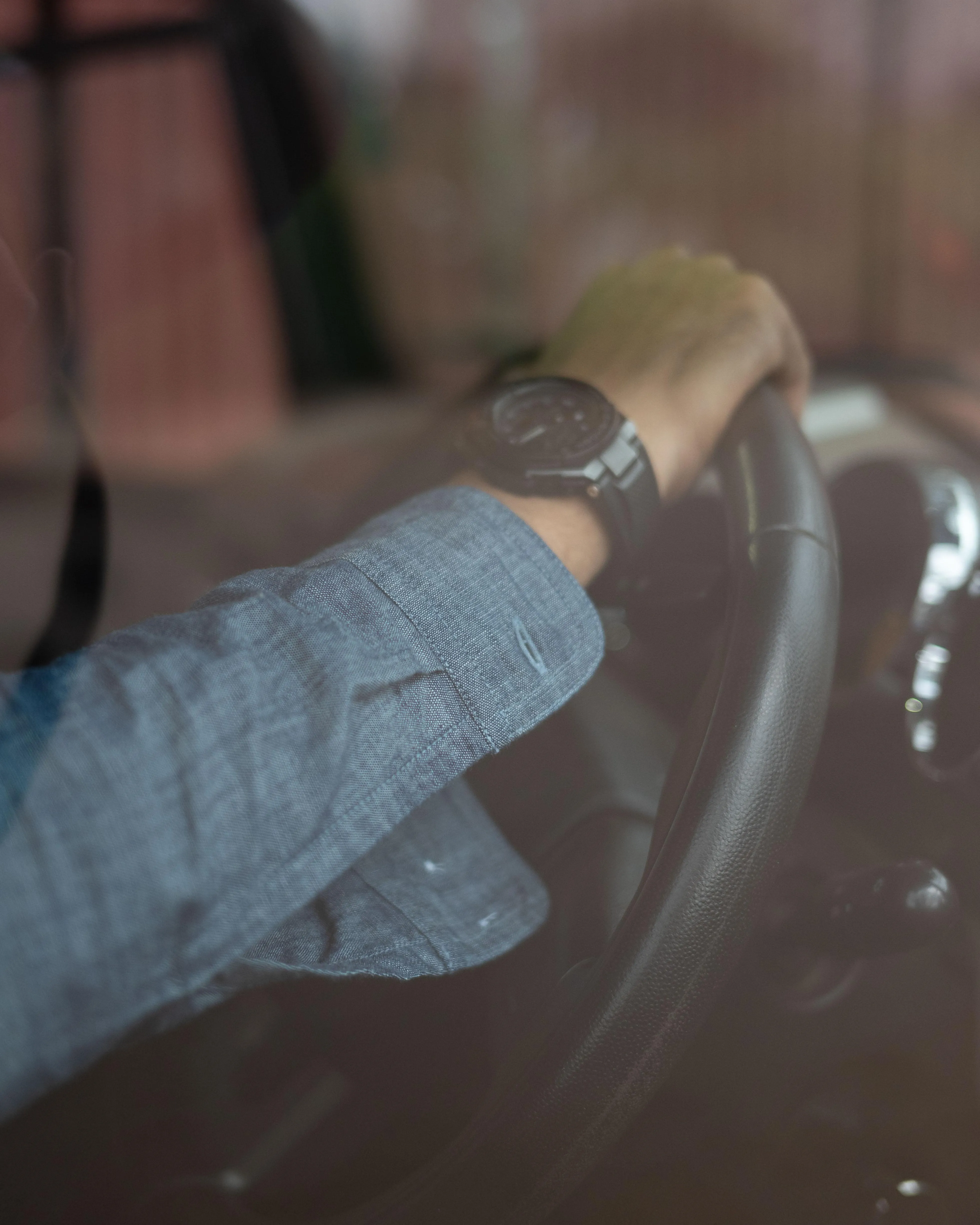 Reno in Indian Chambray