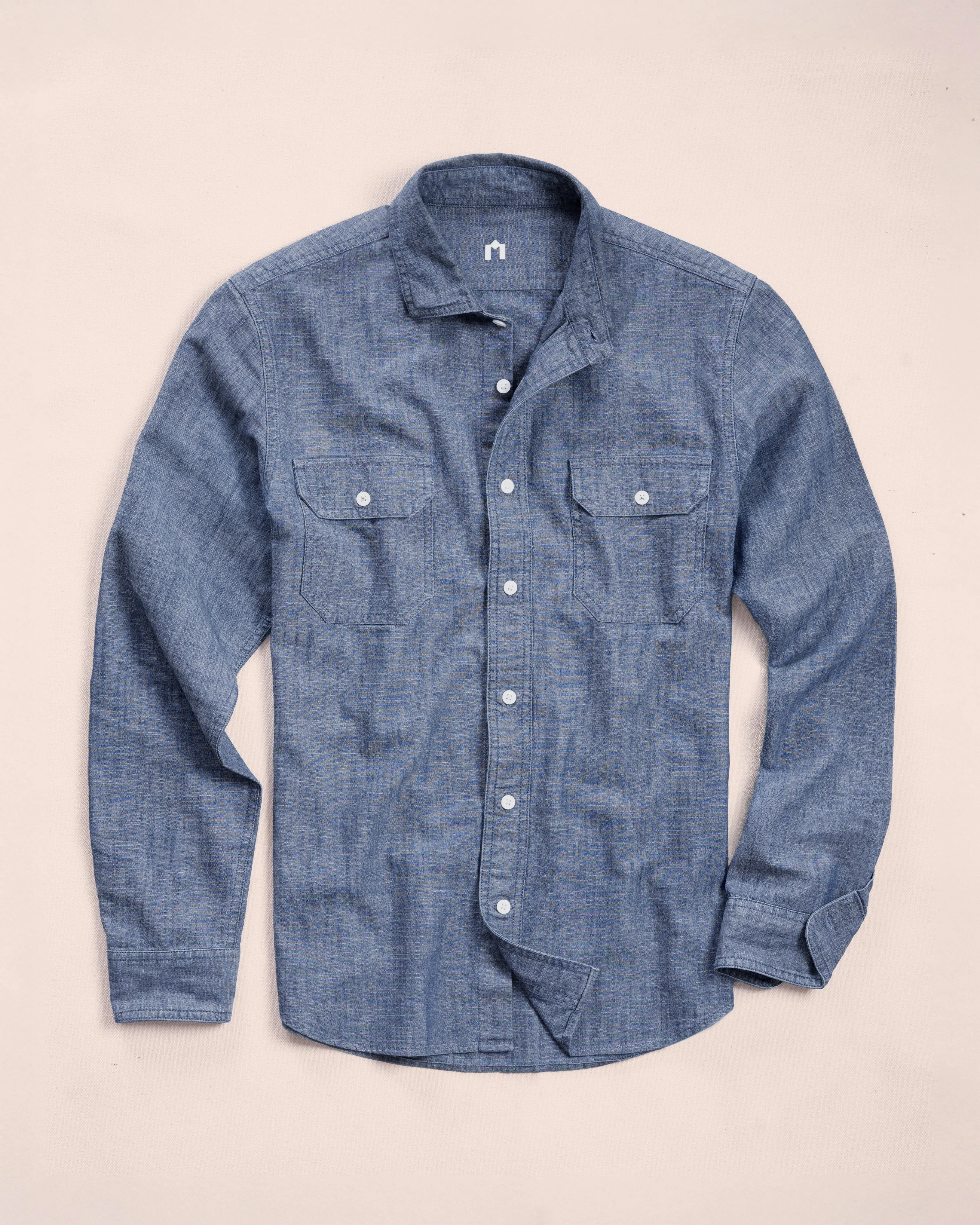 Reno in Indian Chambray