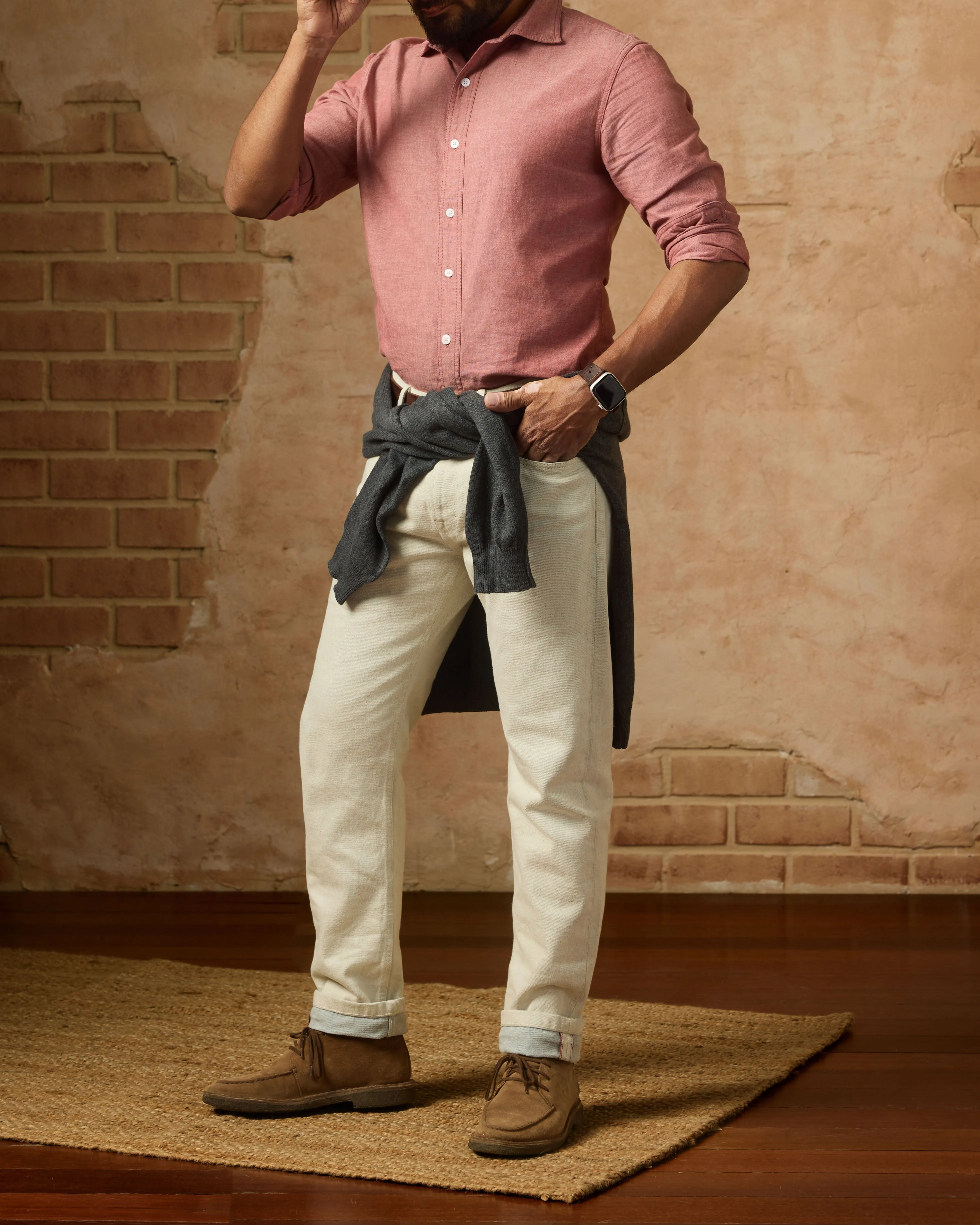 Reno in Japanese Chambray