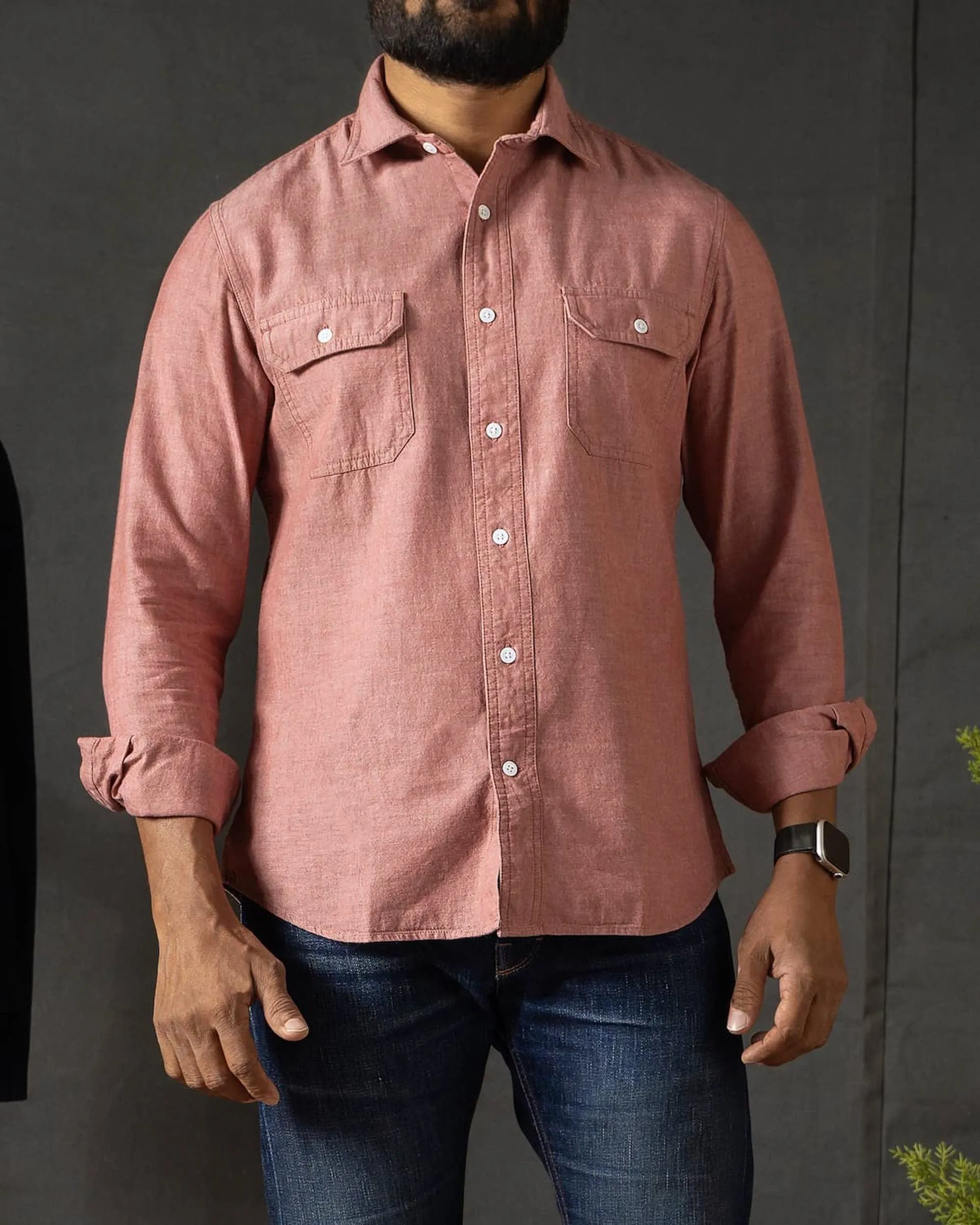 Reno in Japanese Chambray