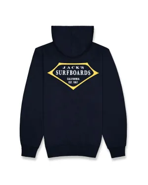 Retro Lam Classic Pullover Hoodie - Navy