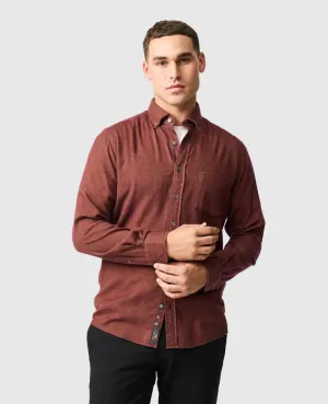Rodd And Gunn Mens Barhill shirt - Rust or Chambray