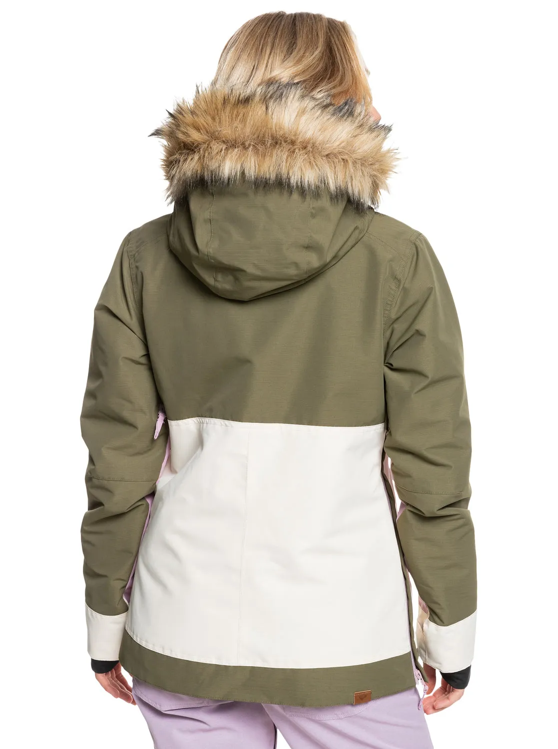 Roxy Shelter Womens Jacket Burnt Olive