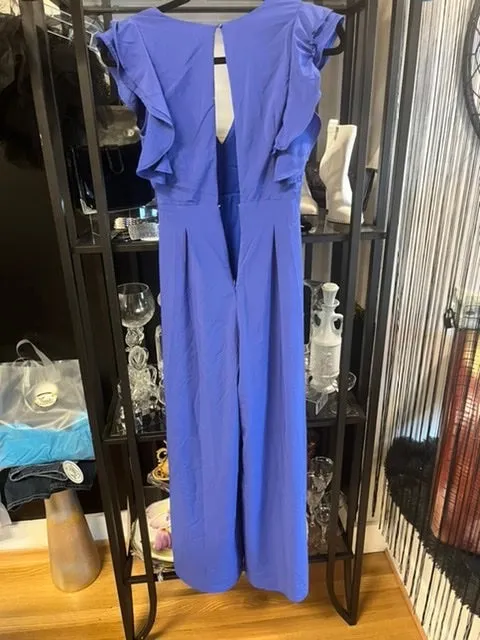 Royal Blu Jumpsuit, size S  #3255