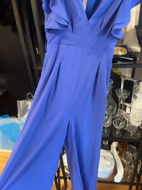 Royal Blu Jumpsuit, size S  #3255
