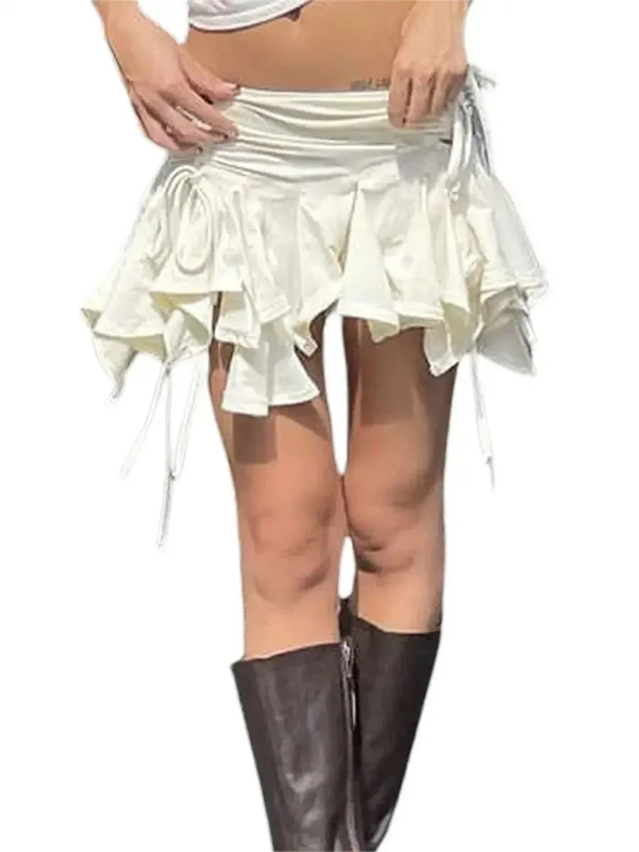 Ruffled Mini Skirt