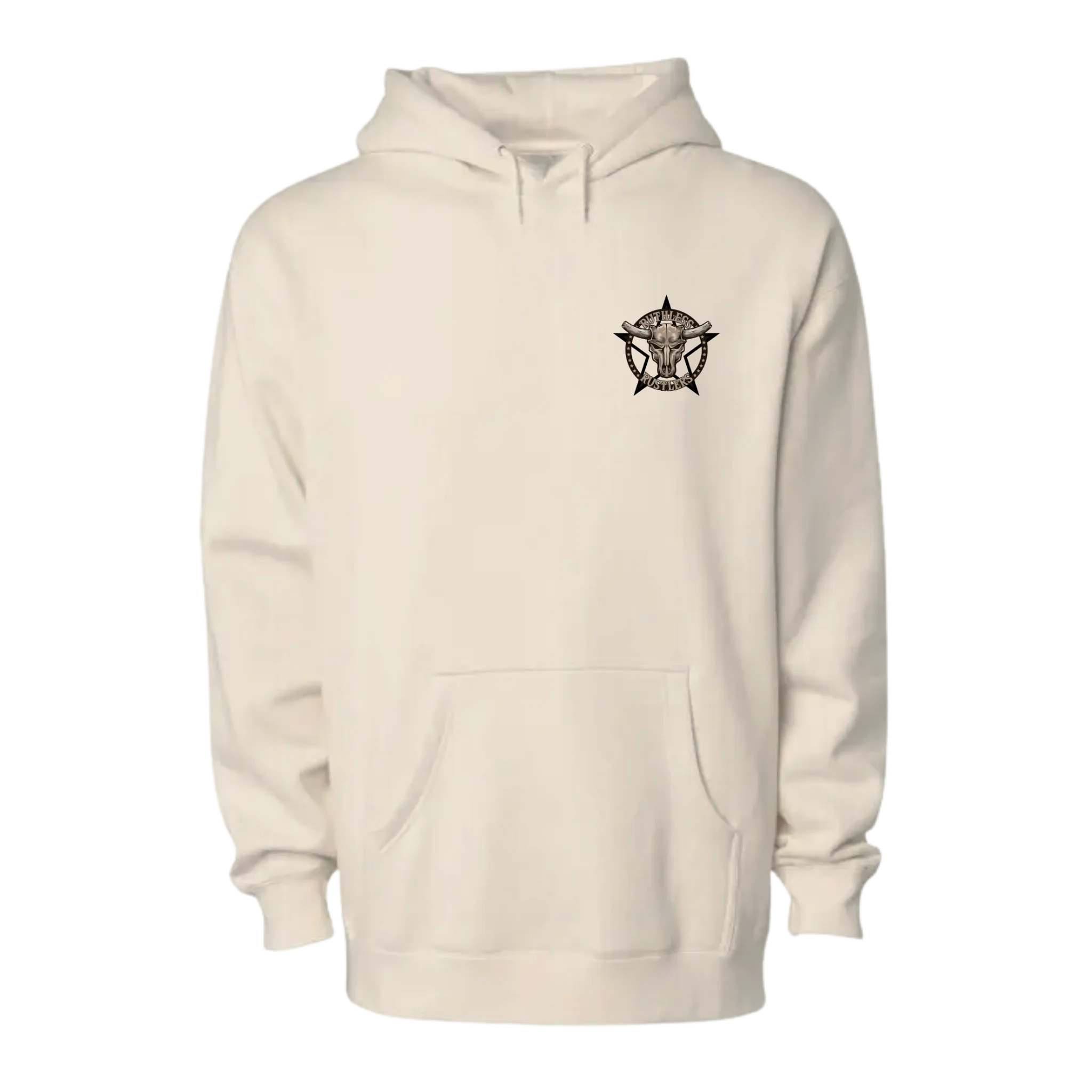 Ruthless Rustlers Marshal Hoodie | Bone