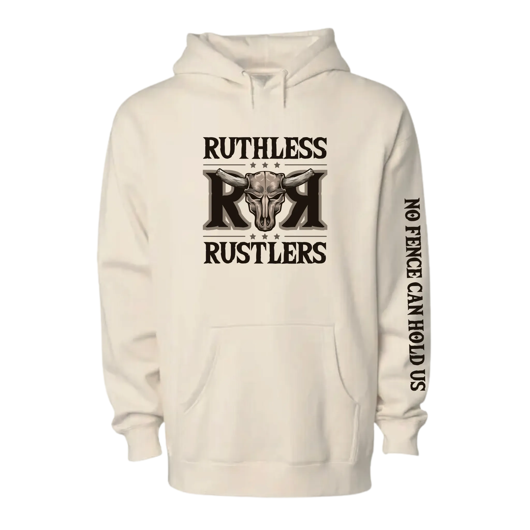 Ruthless Rustlers RR Bold Hoodie