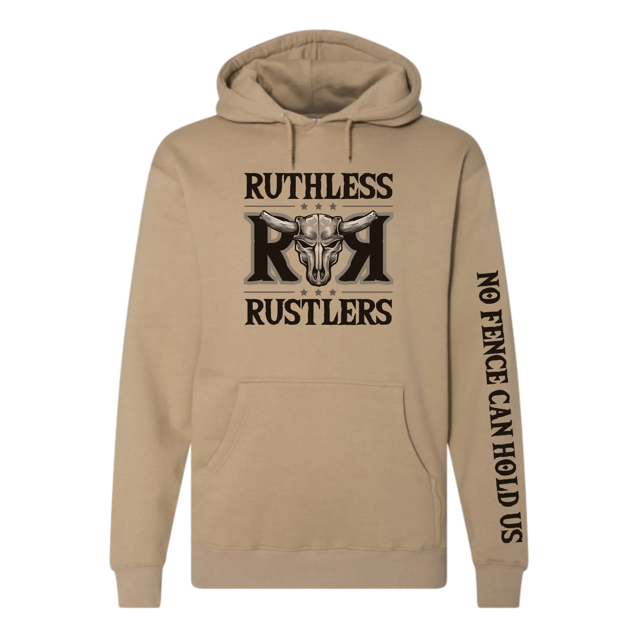 Ruthless Rustlers RR Bold Hoodie